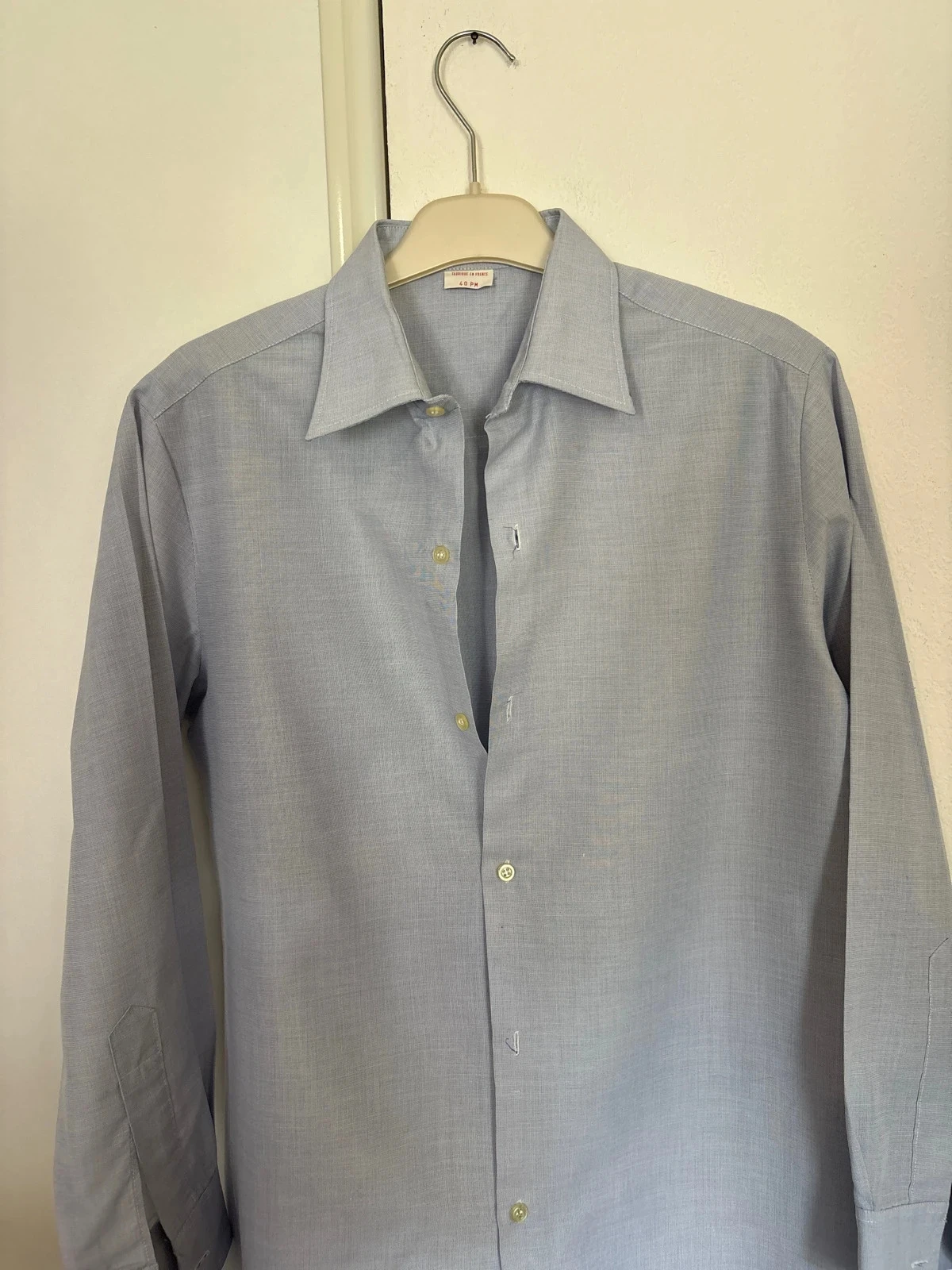 Camisa azul de manga larga talla XL – photo 2